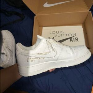 Louis Vuitton White Receipt on Orange Folder